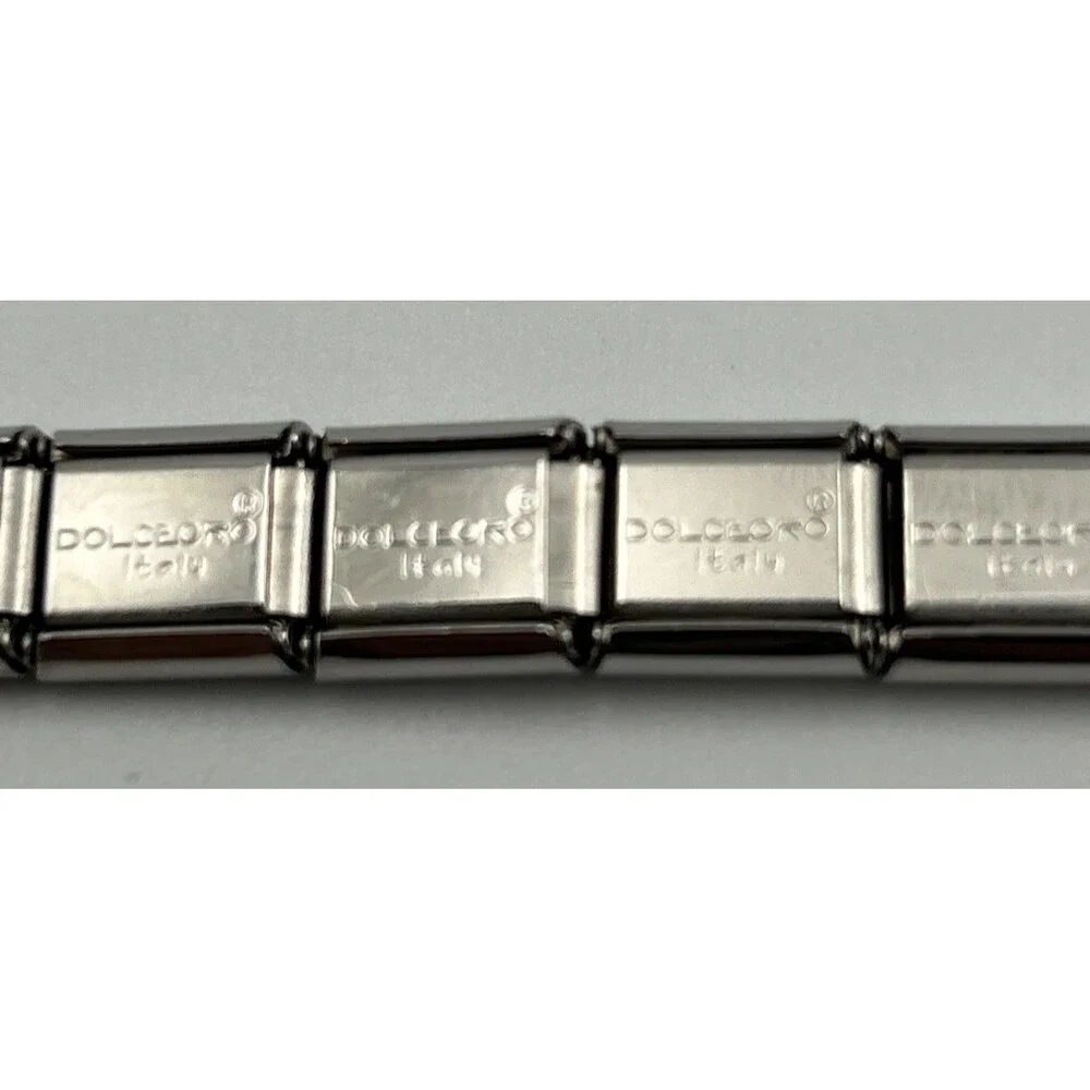 Dolceoro Italian Bracelet Chain Links Stainless Steel Lot of 16